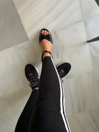 Zapatos de baile latino negros