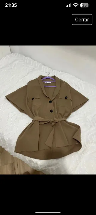 Chaleco/Camiseta Zara Talla Única
