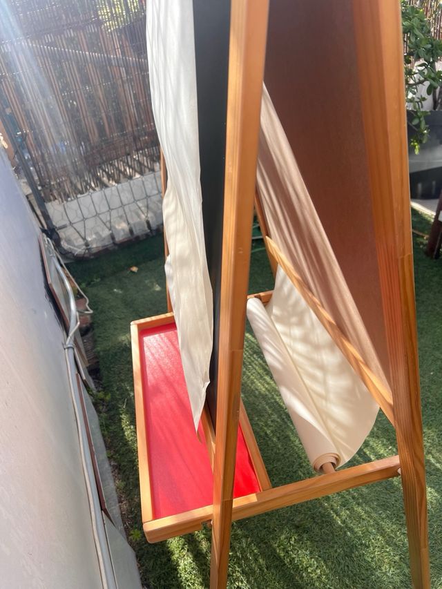 Caballete infantil madera IKEA