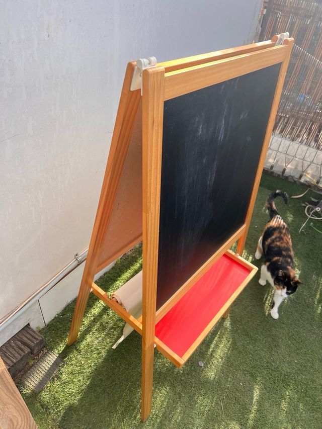 Caballete infantil madera IKEA