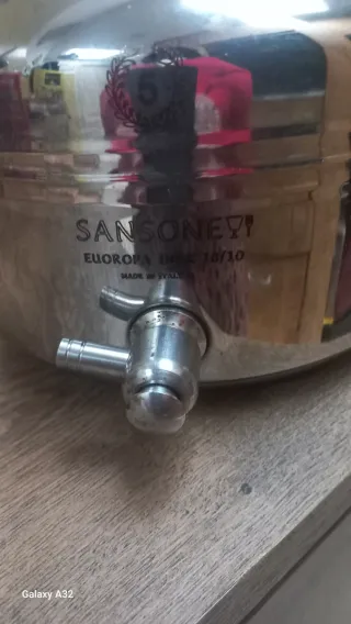 Contenitore Acciaio Sansone 5 Lt