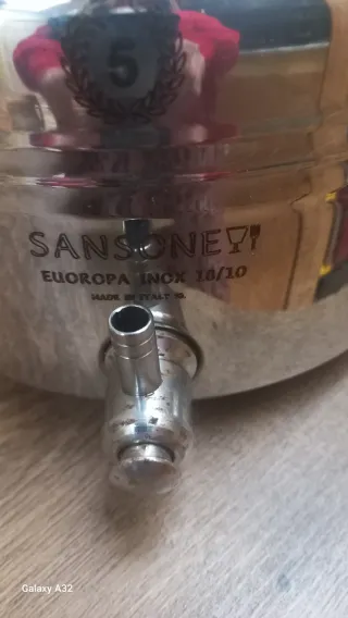 Contenitore Acciaio Sansone 5 Lt