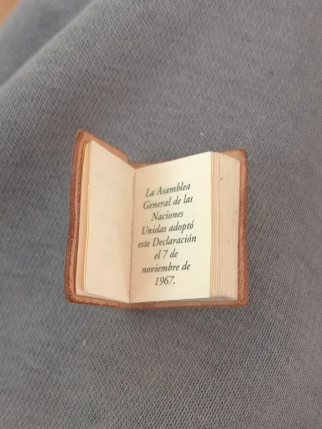 Libro Declaración de los Derechos de la Mujer