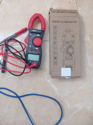 Pinza Amperométrica Digital Multimetro NCV