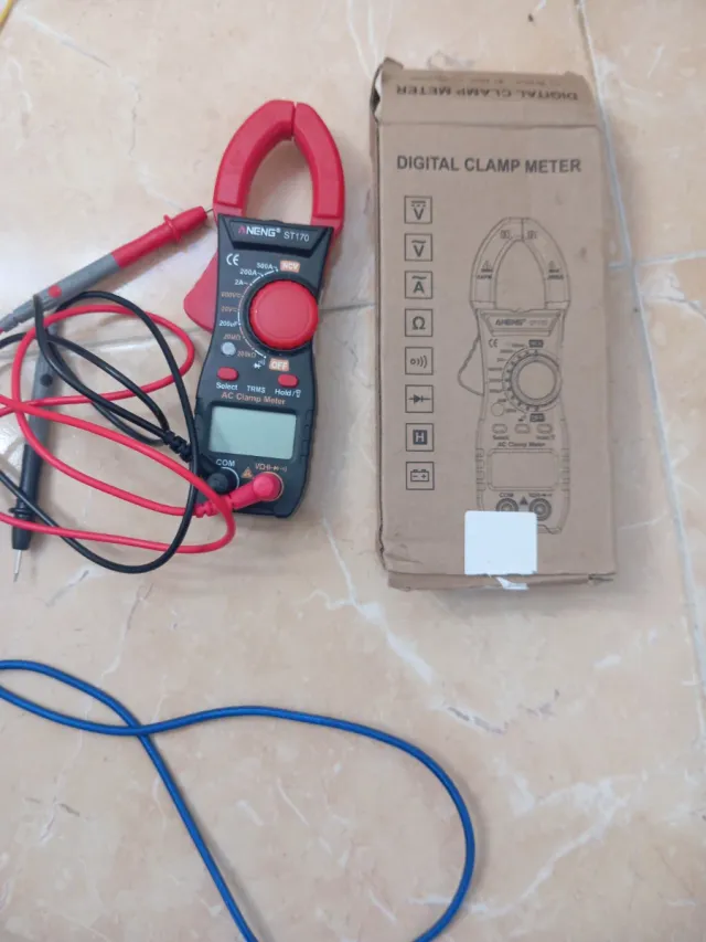 Pinza Amperométrica Digital Multimetro