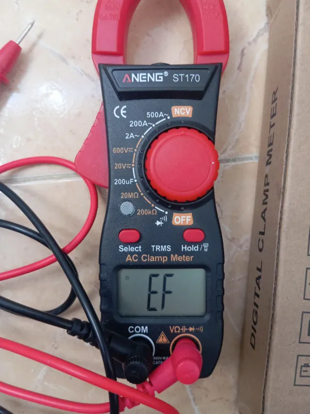 Pinza Amperométrica Digital Multimetro