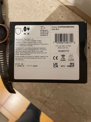 Orologio Polar Grit X Pro Outdoor Multisport