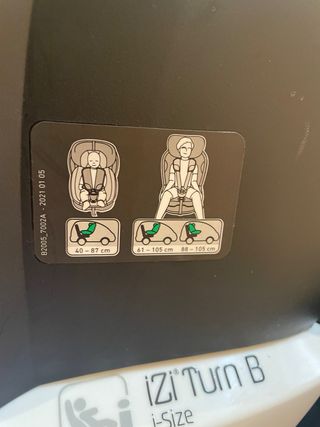 Silla Coche BeSafe iZi Turn B i-Size