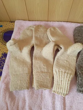 Calcetines hechos a mano varios colores