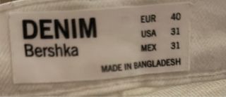 Pantalón Bershka Roto Talla M