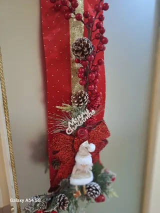 Decorazione Fuori Porta Natalizia