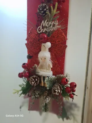 Decorazione Fuori Porta Natalizia