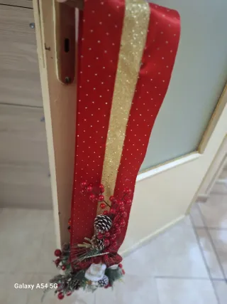 Decorazione Fuori Porta Natalizia