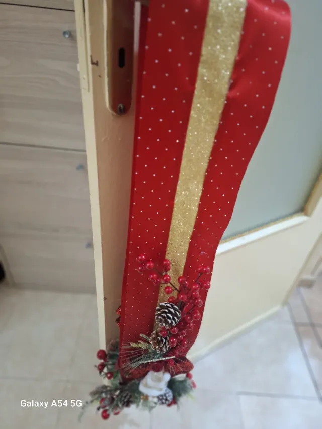 Decorazione Fuori Porta Natalizia