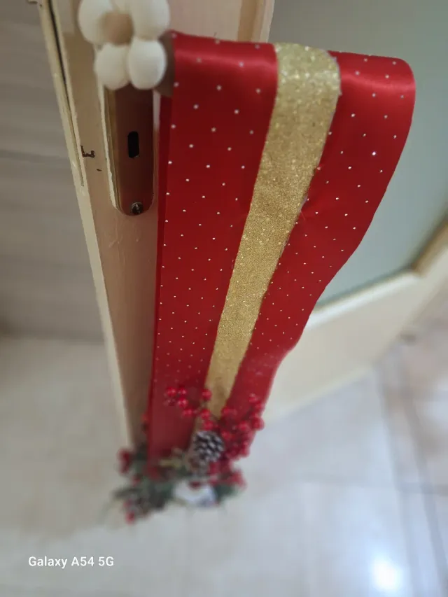 Decorazione Fuori Porta Natalizia