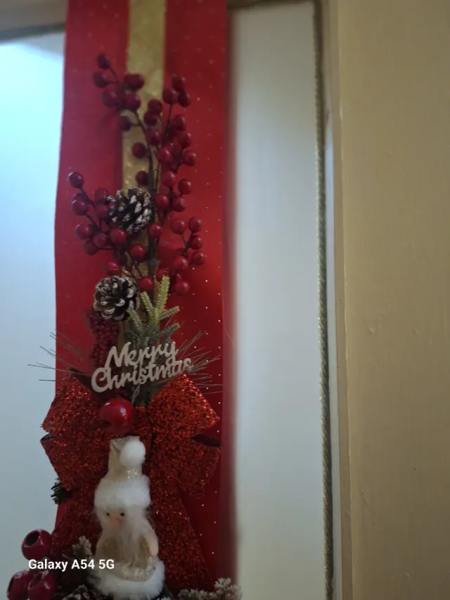 Decorazione Fuori Porta Natalizia