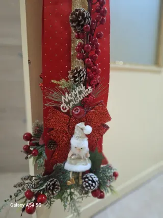 Decorazione Fuori Porta Natalizia