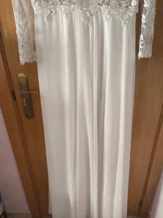 Vestido de Novia Encaje Blanco