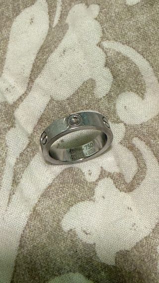 Anillo Cartier Plata anillo de Louis Vuitton