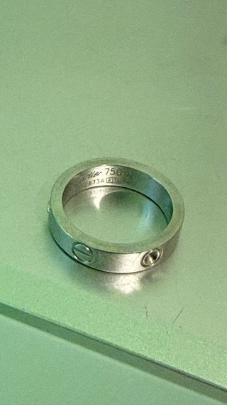 Anillo Cartier Plata anillo de Louis Vuitton