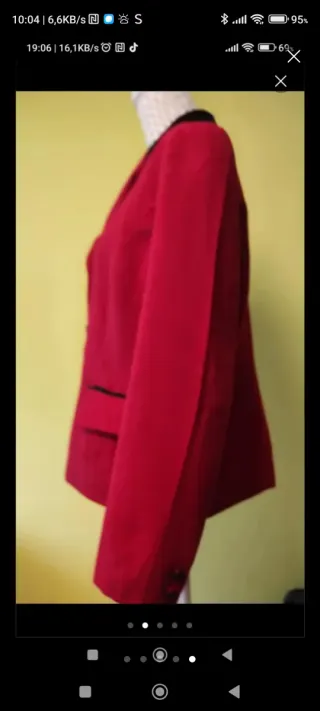 Americana vintage con rollito