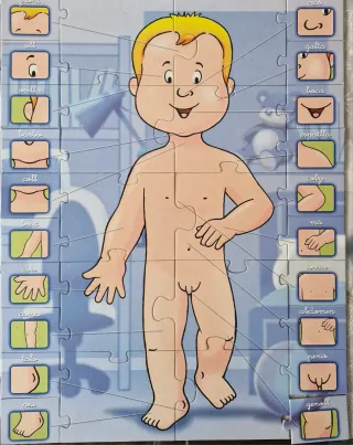 Puzzle El meu Cos Diset Educativa