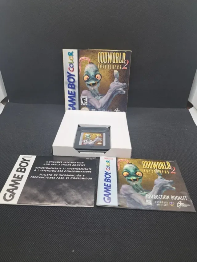 Oddworld Adventures 2 Game Boy Color