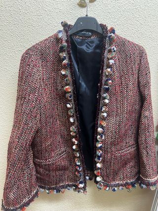 Cazadora Tweed Zara