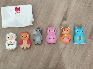 Puzzle animales madera Goula