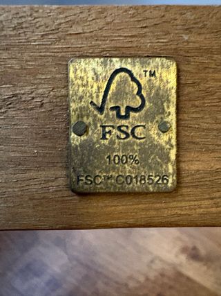 Mesa y 2 Sillas Plegables Madera