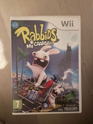 Juego Wii Raving Rabbids: Mi Casa!!!