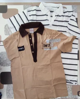 Polos manga corta hombre