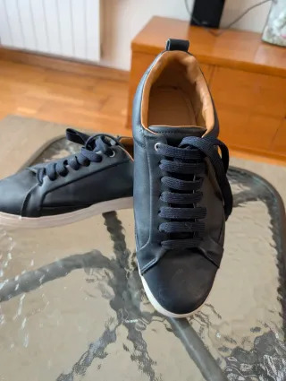 Zapatillas de piel hombre