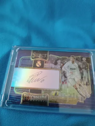 CRISTIANO RONALDO REAL MADRID AUTÓGRAFO