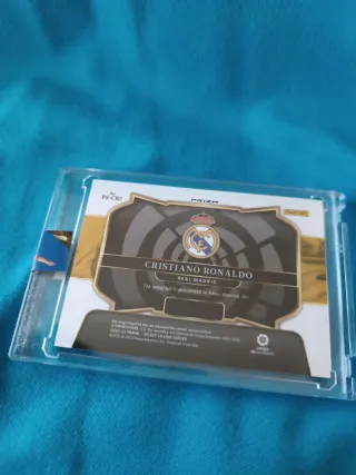CRISTIANO RONALDO REAL MADRID AUTÓGRAFO