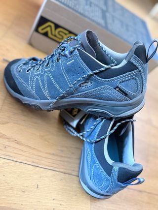 Zapatillas de montaña Asolo azules y grises