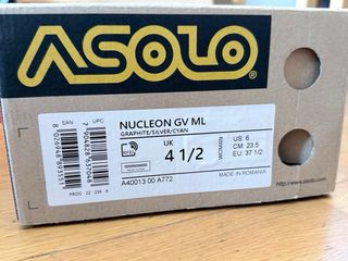 Zapatillas de montaña Asolo azules y grises