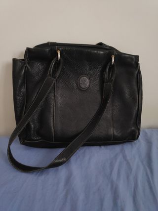 Bolso Tote Piel Negro Yanci Mujer