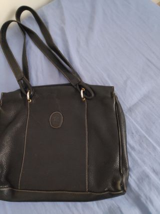 Bolso Tote Piel Negro Yanci Mujer