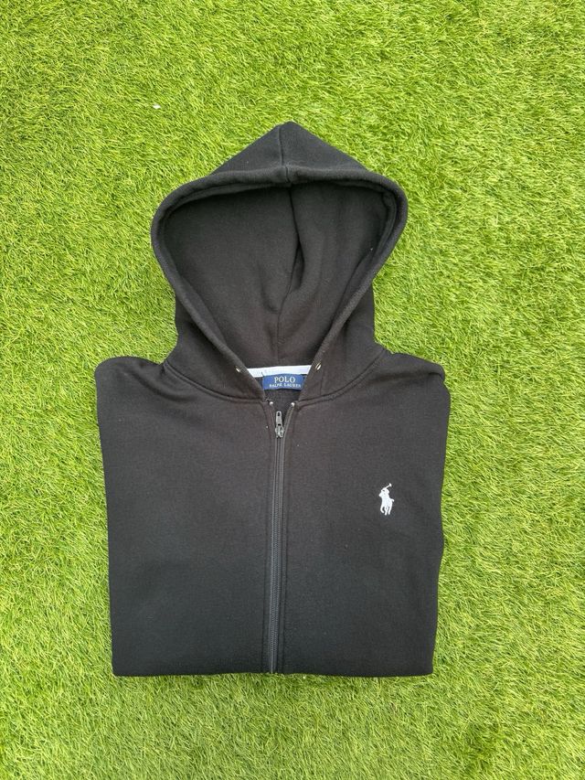 Chaqueta con capucha Polo Ralph Lauren Negra