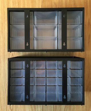 2 organizadores Stanley 30 cajones y 9 cajones