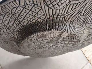 Plato decorativo con frutas