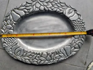 Plato decorativo con frutas