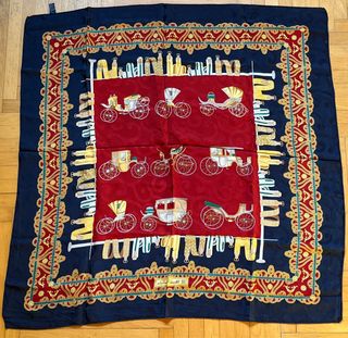 Foulard in seta Renato Balestra