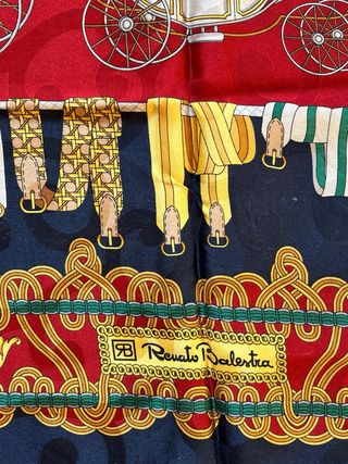 Foulard in seta Renato Balestra