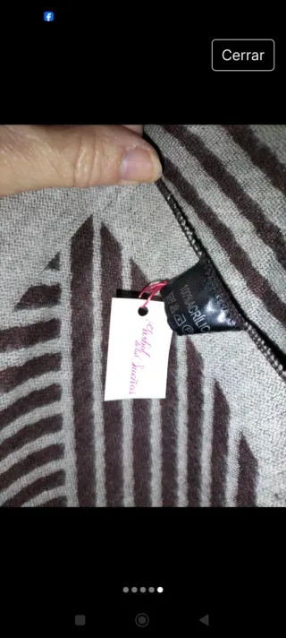 Bufanda de hombre estampado grométrico