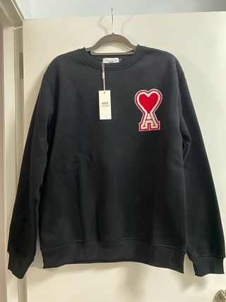 Sudadera Ami Paris Negra