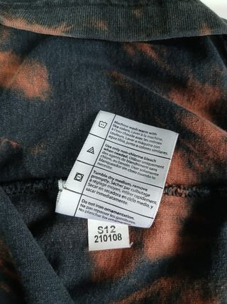 carhartt tshirt tie dye size XXL black brown