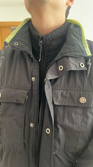 Chaqueta Bomber CAMPARI Negra Multicolor