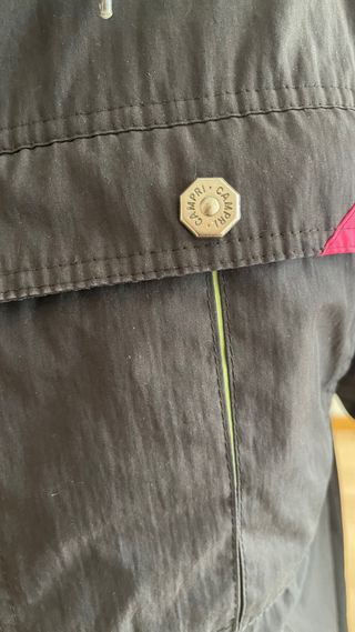 Chaqueta Bomber CAMPARI Negra Multicolor